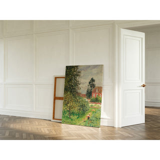Reproduction La Maison des Anglais, Éragny - Camille Pissarro