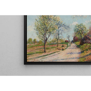 Reproduction La Route de Veneux - Alfred Sisley