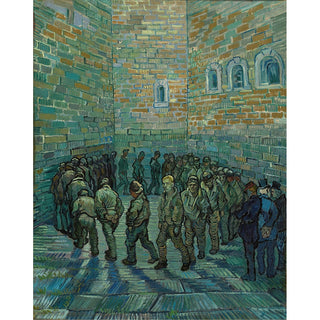 Reproduction La cour de la prison - Vincent van Gogh