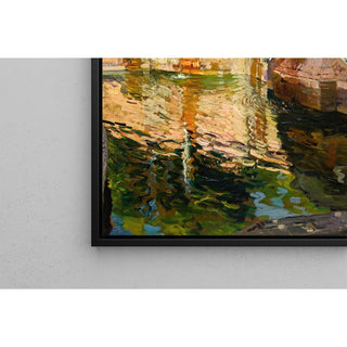Reproduction La fontaine aux chevaux, La Granja - Joaquín Sorolla