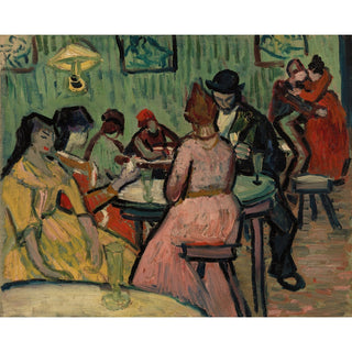 Reproduction La maison close Le Lupanar - Vincent van Gogh