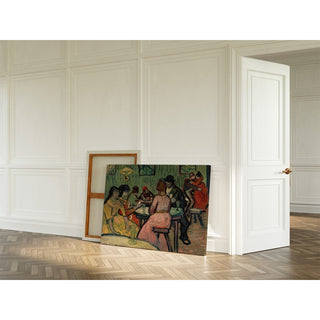Reproduction La maison close Le Lupanar - Vincent van Gogh