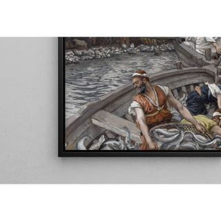 Reproduction La pêche miraculeuse - James Tissot