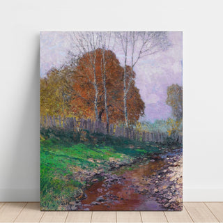 Reproduction La vallée de la Krems en automne - Alfred Zoff