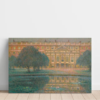 Reproduction Le Palais, matin d'été Hampton Court - Henri Le Sidaner
