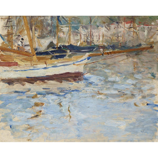 Reproduction Le Port de Nice - Berthe Morisot