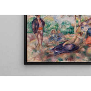 Reproduction Le Repos sur l'herbe - Pierre-Auguste Renoir