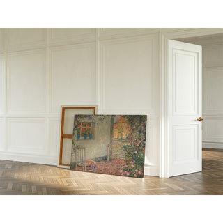 Reproduction Le Seuil Fleuri - Henri Le Sidaner