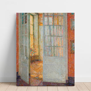 Reproduction Le Soleil Dans les Vitres - Henri Le Sidaner