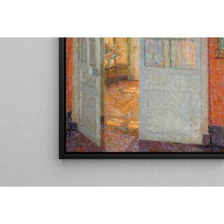 Reproduction Le Soleil Dans les Vitres - Henri Le Sidaner