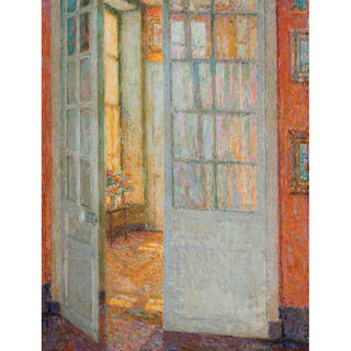 Reproduction Le Soleil Dans les Vitres - Henri Le Sidaner