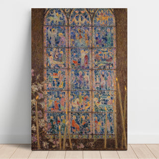 Reproduction Le Vitrail, Chartres - Henri Le Sidaner