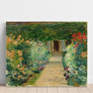 Reproduction Le jardin potager à Wannsee, vue vers l'est - Max Liebermann