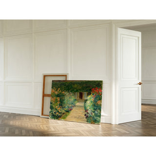 Reproduction Le jardin potager à Wannsee, vue vers l'est - Max Liebermann