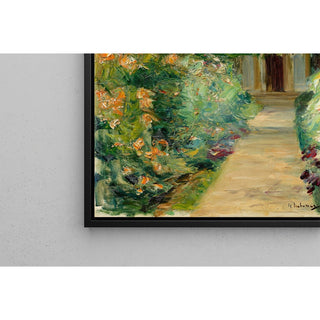 Reproduction Le jardin potager à Wannsee, vue vers l'est - Max Liebermann