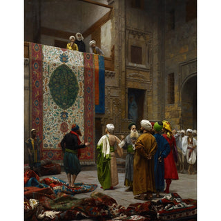 Reproduction Le marchand de tapis - Jean-Léon Gérôme