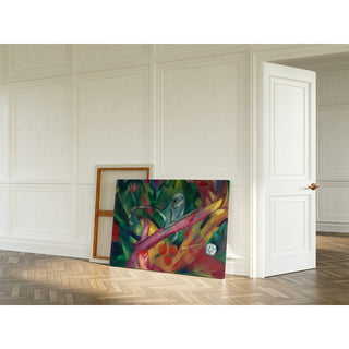 Reproduction Le singe - Franz Marc