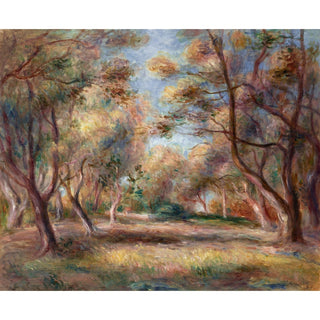 Reproduction Les Oliviers à Cagnes - Pierre-Auguste Renoir