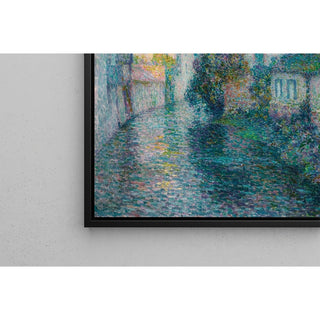 Reproduction Les Vieilles Maisons, Quimperlé - Henri Le Sidaner
