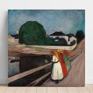 Reproduction Les filles sur le pont - Edvard Munch