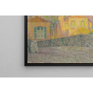 Reproduction Maisons au Soleil, Villefranche-sur-Mer - Henri Le Sidaner