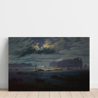 Reproduction Mer du Nord au clair de lune - Caspar David Friedrich