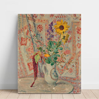 Reproduction Nature Morte au Bouquet - Henri Lebasque