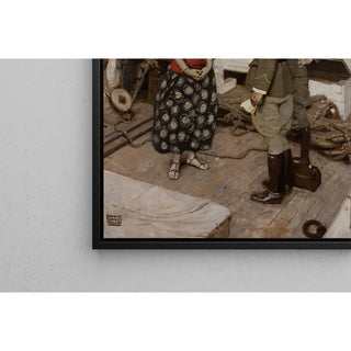 Reproduction Never the Twain Shall Meet - Dean Cornwell