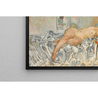Reproduction Nu Allongé au Coussin Espagnol - Henri Lebasque