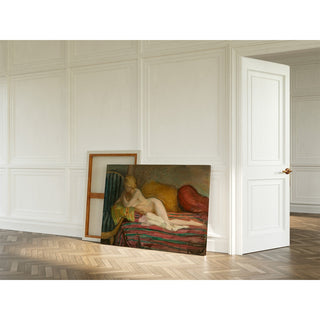Reproduction Nu au Divan - Henri Lebasque