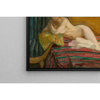 Reproduction Nu au Divan - Henri Lebasque