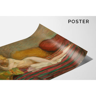 Reproduction Nu au Divan - Henri Lebasque