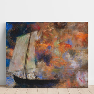 Reproduction Nuages de fleurs - Odilon Redon
