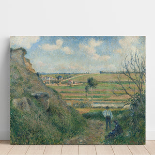 Reproduction Paysage, Bazincourt - Camille Pissarro