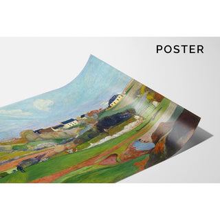 Reproduction Paysage au Pouldu de Paul Gauguin