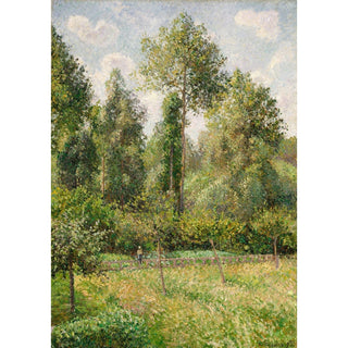 Reproduction Poplars, Éragny - Camille Pissarro