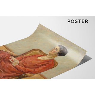 Reproduction Portrait d'Olga Neuberg - Max Liebermann