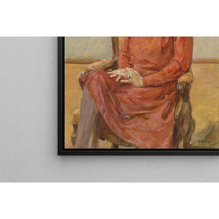 Reproduction Portrait d'Olga Neuberg - Max Liebermann