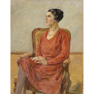 Reproduction Portrait d'Olga Neuberg - Max Liebermann