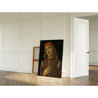 Reproduction Portrait d'un jeune - Sandro Botticelli