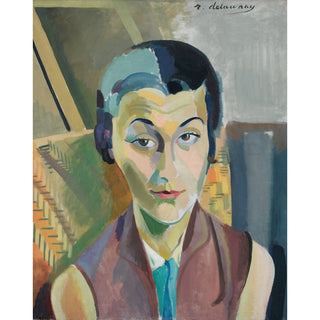Reproduction Portrait de Maria Lani - Robert Delaunay