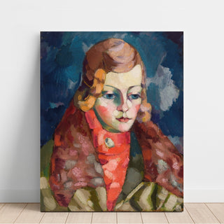 Reproduction Portrait de femme - Konrad Mägi