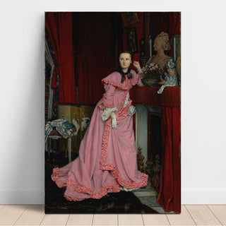 Reproduction Portrait de la marquise de Miramon, Née Thérèse Feuillant - James Tissot