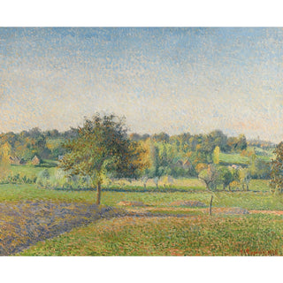 Reproduction Prairie à Éragny - Camille Pissarro
