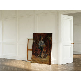 Reproduction Princeteau dans son Atelier - Henri de Toulouse-Lautrec