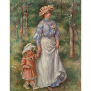 Reproduction Promenade - Pierre-Auguste Renoir