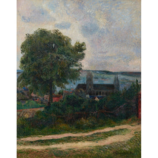Reproduction Rouen, l'église Saint-Ouen - Paul Gauguin