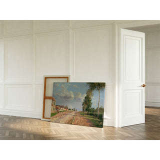 Reproduction Route de Versailles, Rocquencourt - Camille Pissarro