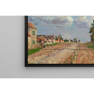 Reproduction Route de Versailles, Rocquencourt - Camille Pissarro