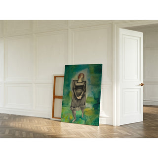 Reproduction Sans titre Figure féminine - Karl Wiener